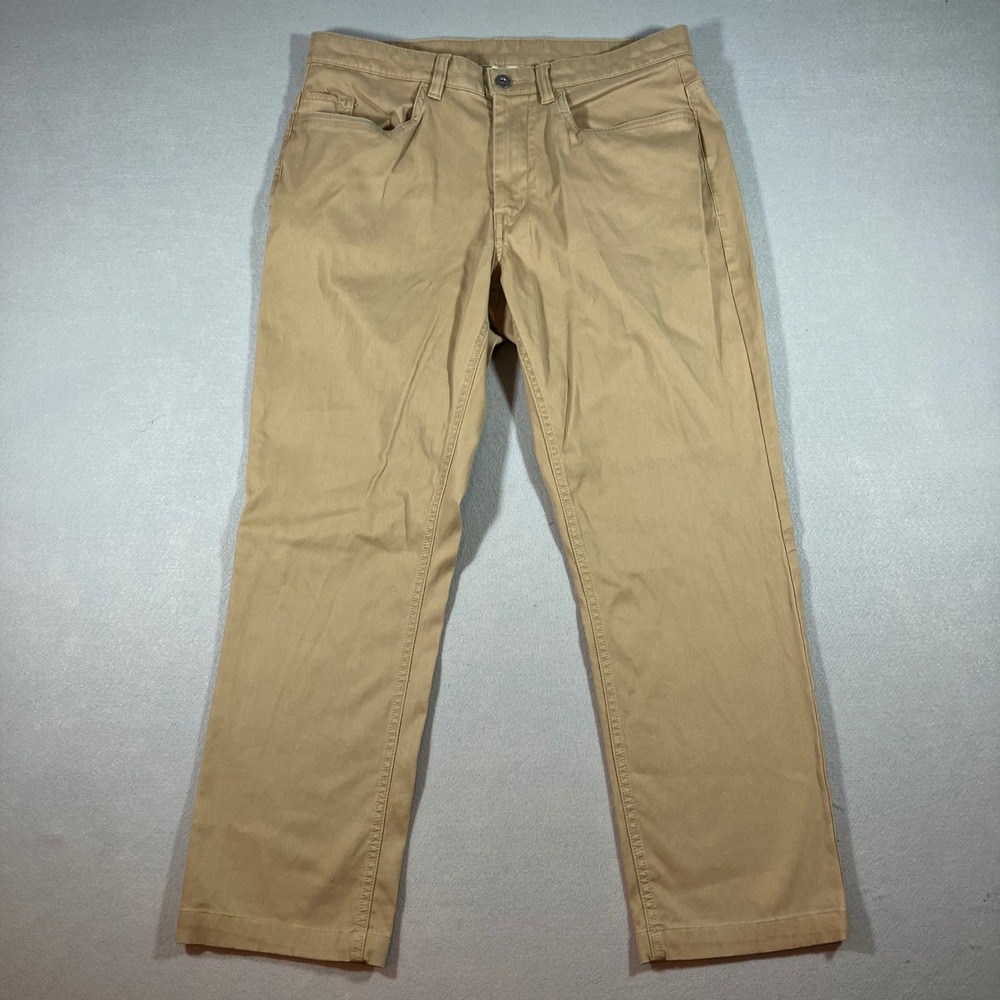 The North Face Men Pants Khaki Tan Straight Leg Lightweight Size 32 Short Hike